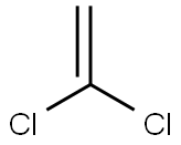 The core monomer of PVDC